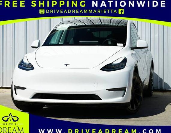 TESLA MODEL Y 2022 7SAYGDEE6NF413501 image